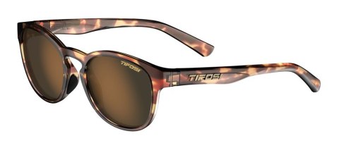 Okulary TIFOSI SVAGO POLARIZED tortoise (1 szkło Brown 15,4% transmisja światła) (WYPRZEDAŻ -50%)