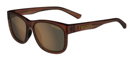 Okulary TIFOSI SWANK XL POLARIZED woodgrain (1 szkło Brown 15,4% transmisja światła) (NEW)