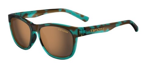 Okulary TIFOSI SWANK POLARIZED blue confetti (1 szkło Brown POLARYZACJA 14% transmisji światła) (NEW)