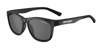 Okulary TIFOSI SWANK POLARIZED satin black (1 szkło Smoke 15,4% transmisja światła) (NEW)