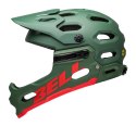 Kask full face BELL SUPER 3R MIPS matte dark green infrared roz. S (52-56 cm) (NEW).