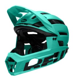 Kask full face BELL SUPER AIR R MIPS SPHERICAL matte turquosie black roz. L (59-63 cm) (NEW 2024)