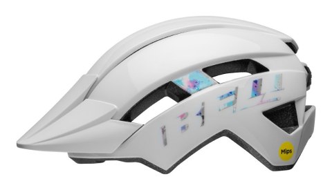 Kask juniorski BELL SIDETRACK II INTEGRATED MIPS gloss white roz. Uniwersalny (50-57 cm) (NEW 2024)