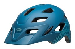 Kask juniorski BELL SIDETRACK INTEGRATED MIPS wavy checks matte blue roz. Uniwersalny (50-57 cm) (NEW 2024)