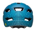 Kask juniorski BELL SIDETRACK INTEGRATED MIPS wavy checks matte blue roz. Uniwersalny (50-57 cm) (NEW 2024)