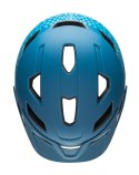 Kask juniorski BELL SIDETRACK INTEGRATED MIPS wavy checks matte blue roz. Uniwersalny (50-57 cm) (NEW 2024)