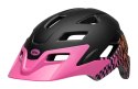 Kask juniorski BELL SIDETRACK INTEGRATED MIPS wavy checks matte pink roz. Uniwersalny (50-57 cm) (NEW 2024)