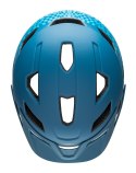 Kask juniorski BELL SIDETRACK wavy checks matte blue roz. Uniwersalny (50-57 cm) (NEW 2024)