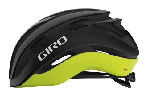 Kask szosowy GIRO CIELO MIPS matte black highlight yellow roz. S (51-55 cm) (NEW 2024)