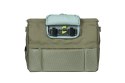 Torba biurowa/pod laptop BASIL B-SAFE COMMUTER OFFICE BAG NORDLICHT 17L, mocowanie na haki Hook-On System, olive green + Oświetl