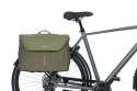 Torba biurowa/pod laptop BASIL B-SAFE COMMUTER OFFICE BAG NORDLICHT 17L, mocowanie na haki Hook-On System, olive green + Oświetl