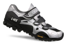 Buty mtb LAKE MX165 czarno-srebrne roz.41 (WYPRZEDAŻ -60%)