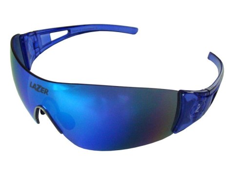 Okulary LAZER MAGNETO Crystal Blue (Smoke-Blue REVO, Yellow-Blue Mirror, Clear) (WYPRZEDAŻ -60%)