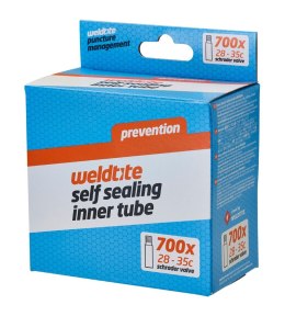 Dętka z płynem antyprzebiciowym WELDTITE Self Sealing Inner Tube 700 x 28c - 35c Schrader (NEW)