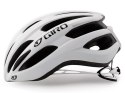 Kask szosowy GIRO FORAY matte white silver roz. M (55-59 cm) (DWZ) (WYPRZEDAŻ -55%)