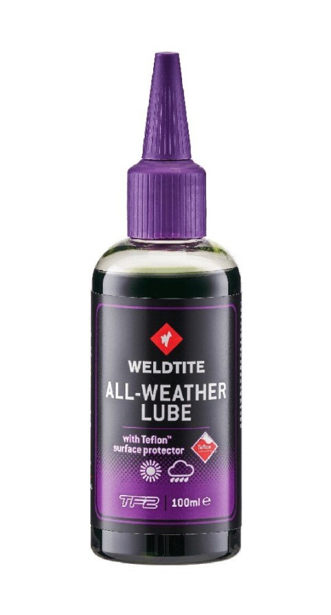 Olej do łańcucha WELDTITE ALL-WEATHER LUBE WITH TEFLON™ 100ml (warunki suche i mokre) (NEW)