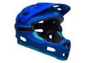 Kask full face BELL SUPER 3R MIPS matte blue bright blue roz. L (58-62 cm) (NEW).