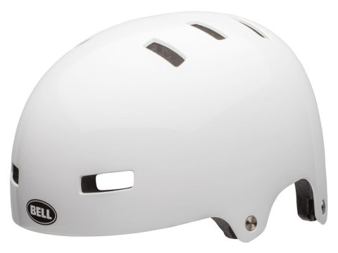 Kask juniorski BELL SPAN gloss white roz. S (51-55 cm) (NEW).