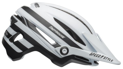 Kask mtb BELL SIXER INTEGRATED MIPS fasthouse stripes matte white black roz. L (58-62 cm) (NEW)