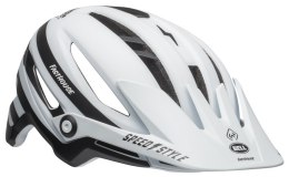 Kask mtb BELL SIXER INTEGRATED MIPS fasthouse stripes matte white black roz. L (58-62 cm) (NEW)