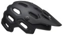 Kask mtb BELL SUPER 3 matte gloss black gray roz. L (58-62 cm) (DWZ) (WYPRZEDAŻ -55%)