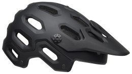 Kask mtb BELL SUPER 3 matte gloss black gray roz. M (55-59 cm) (DWZ) (WYPRZEDAŻ -55%)