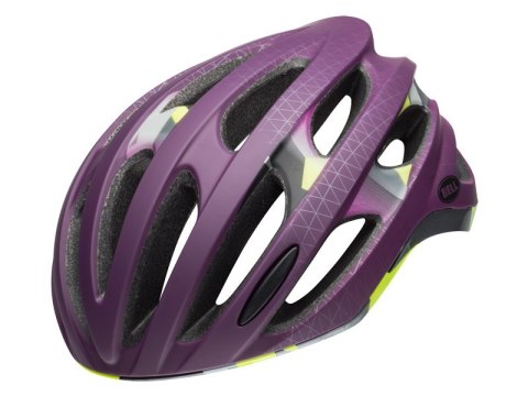 Kask szosowy BELL FORMULA matte plum deco roz. L (58-62 cm) (DWZ) (WYPRZEDAŻ -55%)