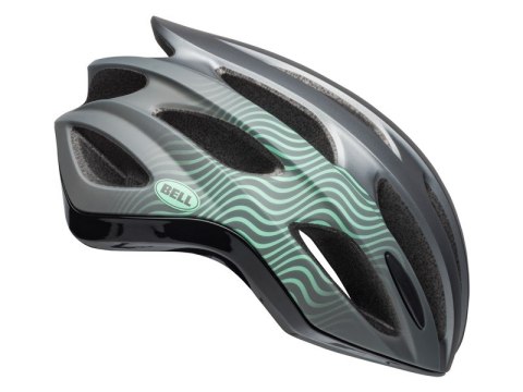 Kask szosowy BELL FORMULA tsunami matte gloss gunmetal mint black roz. L (58-62 cm) (DWZ) (WYPRZEDAŻ -55%)