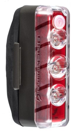 Lampka tylna BLACKBURN DAYBLAZER 125 REAR, 125 lumenów USB czarna (NEW)