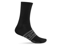 Skarpety GIRO SEASONAL MERINO WOOL black charcoal roz. L (43-45) (DWZ)