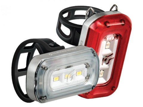 Zestaw Lampki BLACKBURN CENTRAL 100 przód 100 lumenów, 20 lumenów tył USB