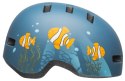 Kask dziecięcy BELL LIL RIPPER clown fish matte gray blue roz. S (48-55 cm) (NEW)