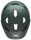 Kask juniorski BELL SIDETRACK INTEGRATED MIPS matte dark green orange roz. Uniwersalny (50-57 cm)