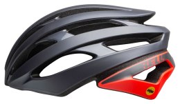 Kask szosowy BELL STRATUS INTEGRATED MIPS matte gloss gray infrared roz. M (55-59 cm) (DWZ) (WYPRZEDAŻ -50%)