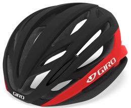 Kask szosowy GIRO SYNTAX matte black bright red roz. L (59-63 cm) (NEW)