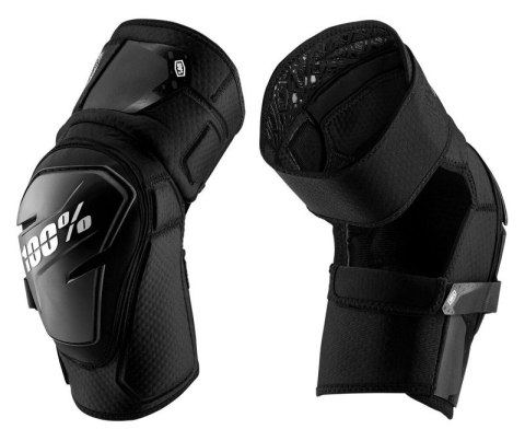 Ochraniacze na kolana 100% FORTIS Knee Guard black roz. L/XL (WYPRZEDAŻ -50%)