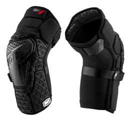 Ochraniacze na kolana 100% SURPASS Knee Guard black roz. L (WYPRZEDAŻ -50%)