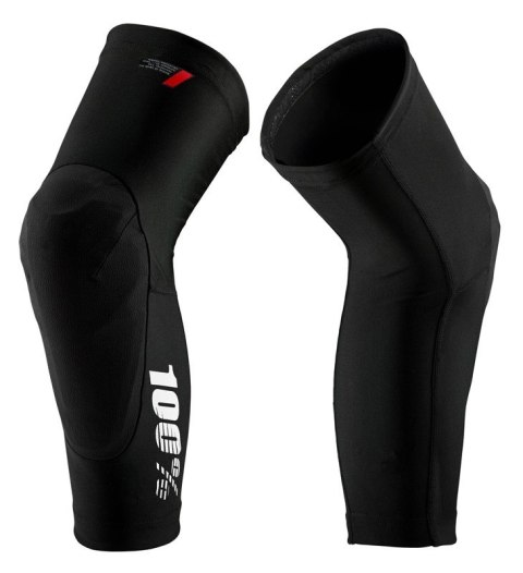 Ochraniacze na kolana 100% TERATEC Knee Guard black roz. L (WYPRZEDAŻ -50%)