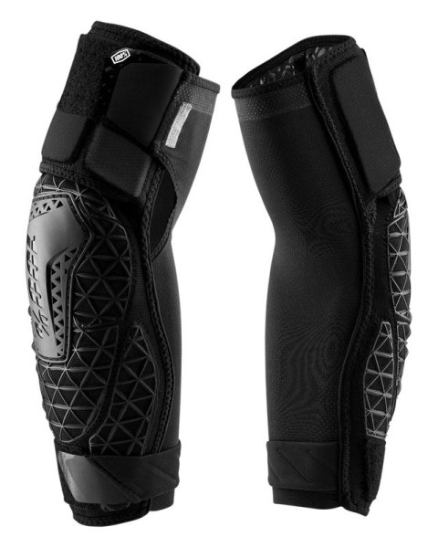 Ochraniacze na łokcie 100% SURPASS Elbow Guard black roz. L (WYPRZEDAŻ -50%)