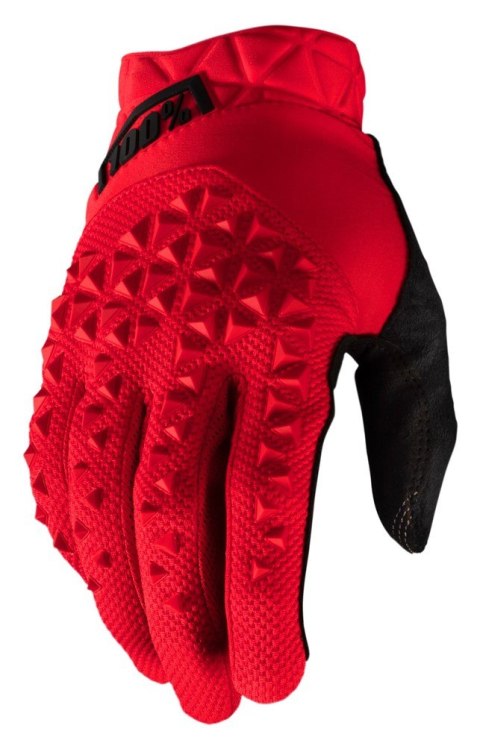 Rękawiczki 100% GEOMATIC Glove red roz. L (długość dłoni 193-200 mm) (WYPRZEDAŻ -50%)