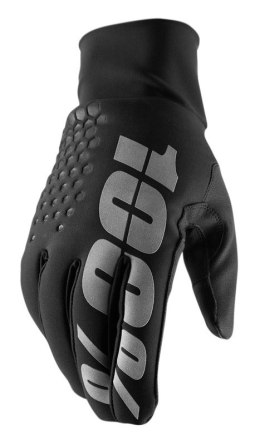 Rękawiczki 100% HYDROMATIC BRISKER Gloves black roz. XL (długość dłoni 200-209 mm) (WYPRZEDAŻ -50%)