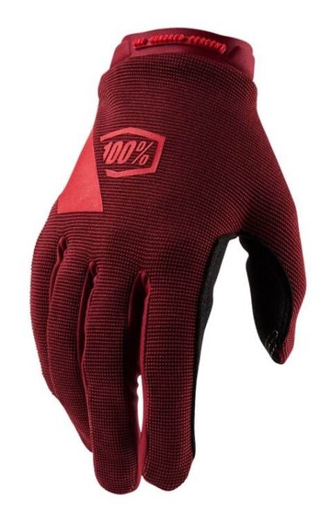 Rękawiczki 100% RIDECAMP Womens Glove brick roz. L (długość dłoni 181-187 mm) (WYPRZEDAŻ -50%)