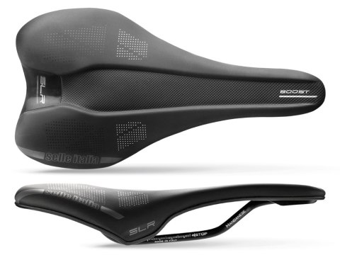 Siodło SELLE ITALIA SLR BOOST TM, S (id match S1), Manganese Rail, Soft-Tek, 230g (NEW)