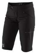 Szorty damskie 100% RIDECAMP Womens Shorts black roz. L (WYPRZEDAŻ -50%)