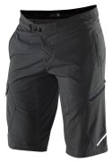 Szorty męskie 100% RIDECAMP Shorts charcoal roz.28 (42 EUR) (WYPRZEDAŻ -50%)