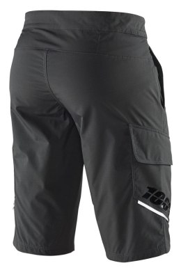 Szorty męskie 100% RIDECAMP Shorts charcoal roz.32 (46 EUR) (WYPRZEDAŻ -50%)