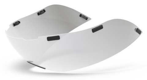 Szyba GIRO AEROHEAD SHIELD (szyba CARL ZEISS) clear silver 2017 roz. S (51-55 cm) (NEW)