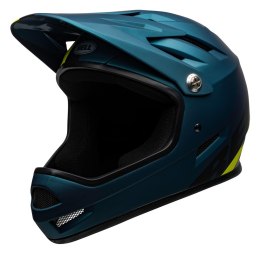 Kask full face BELL SANCTION agility matte blue hi-viz roz. L (58-60 cm) (NEW)