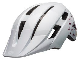 Kask juniorski BELL SIDETRACK II stars gloss white roz. Uniwersalny (50-57 cm)