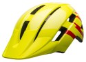 Kask juniorski BELL SIDETRACK II strike gloss hi-viz red roz. Uniwersalny (50-57 cm)